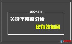 西安網站托管：關鍵字密度分析及有效布局!